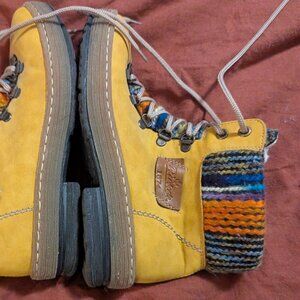 Rieker Felicitas women's winter boots, size 38, EUC